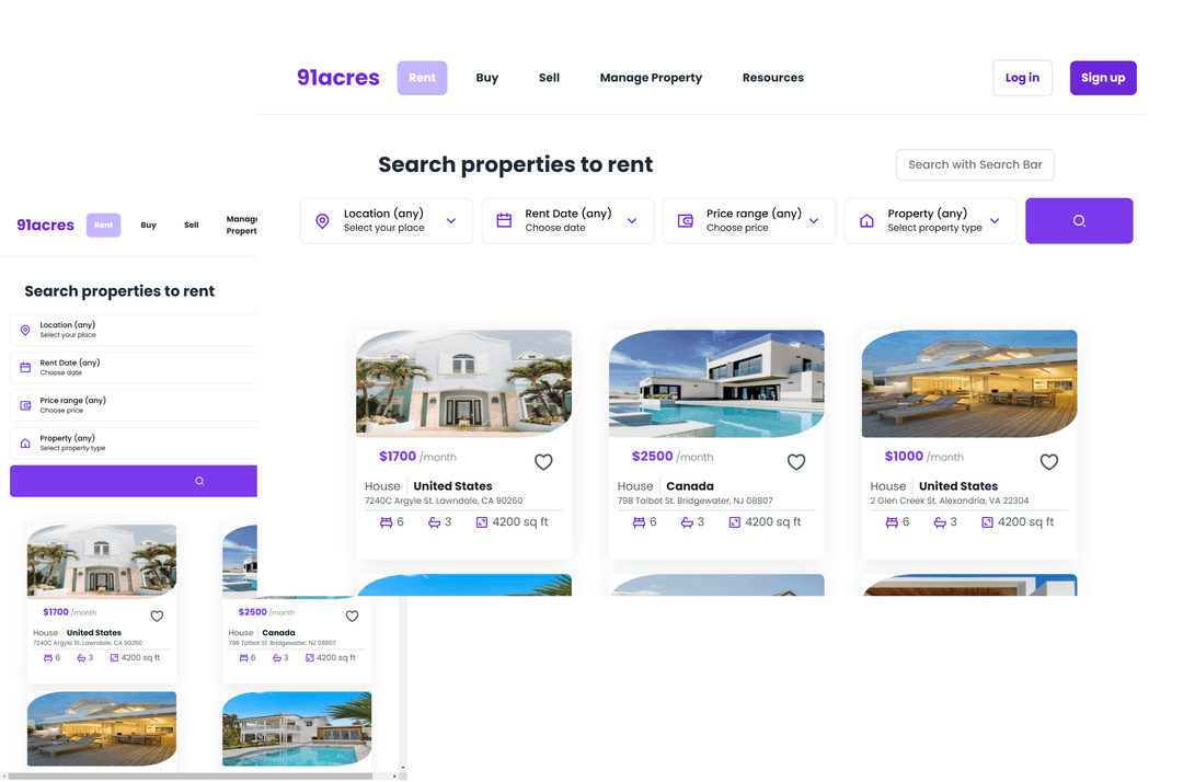 Real Estate Website